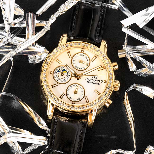 Đồng hồ Diamond D DM64205IG-B